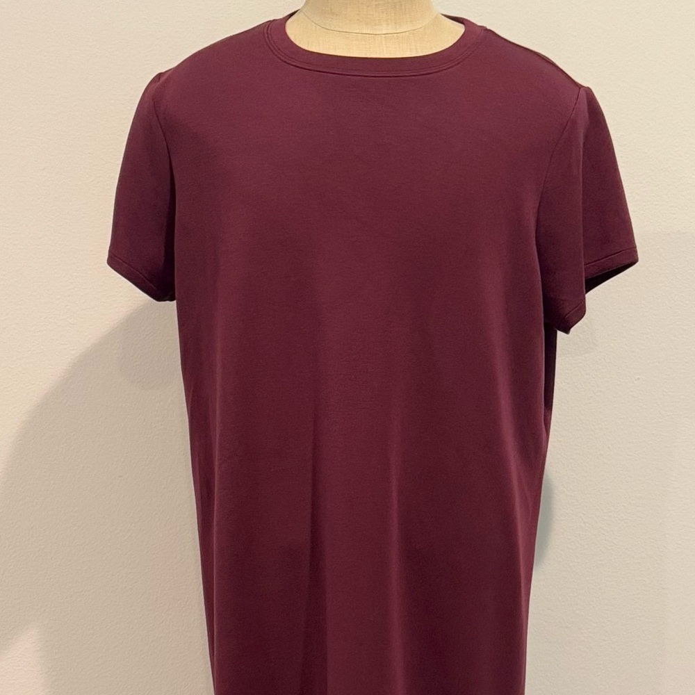 SPANX Air Essentials Deep Burgundy Maxi Dress